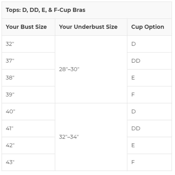 Body Glove Women's Smoothies Drew D-F Cup Black Swim Top- Size D Cup- New! - Picture 10 of 11